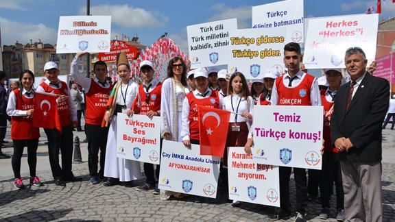 Türkçem Ses Bayrağım Etkinlikleri Kapsamında Karaman Ziyareti